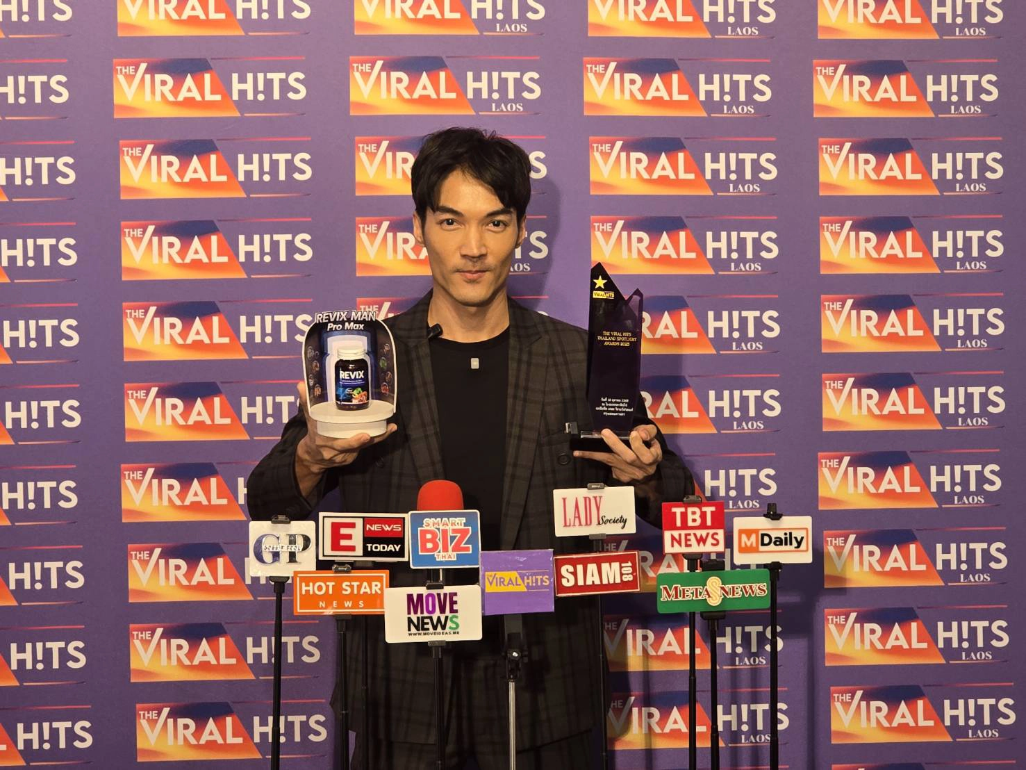 ผลิตภัณฑ์ Revix Man Pro Max รับรางวัล “The Viral Hits Thailand Spotlight Awards 2025”