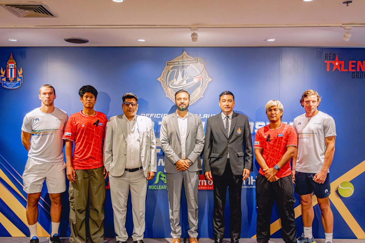 ไทยพร้อมจัดหวดเทนนิสนานาชาติไทยแลนด์ เทนนิส มาสเตอร์ส 2025 ปลายปีนี้