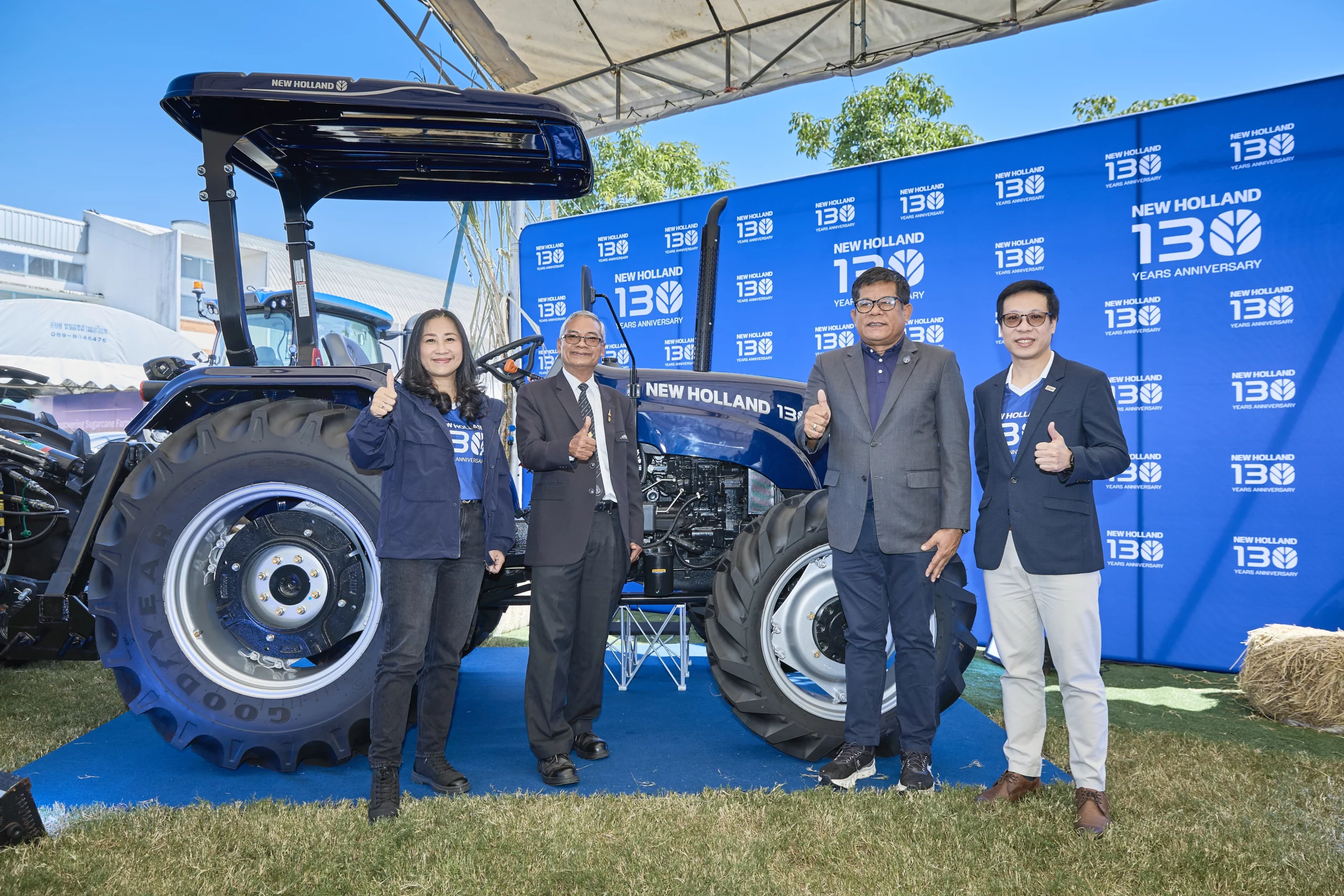“นิว ฮอลแลนด์”เปิดตัวรถแทรกเตอร์รุ่นพิเศษฉลองครบรอบ 130 ปี ที่งานเกษตรแฟร์ 2568