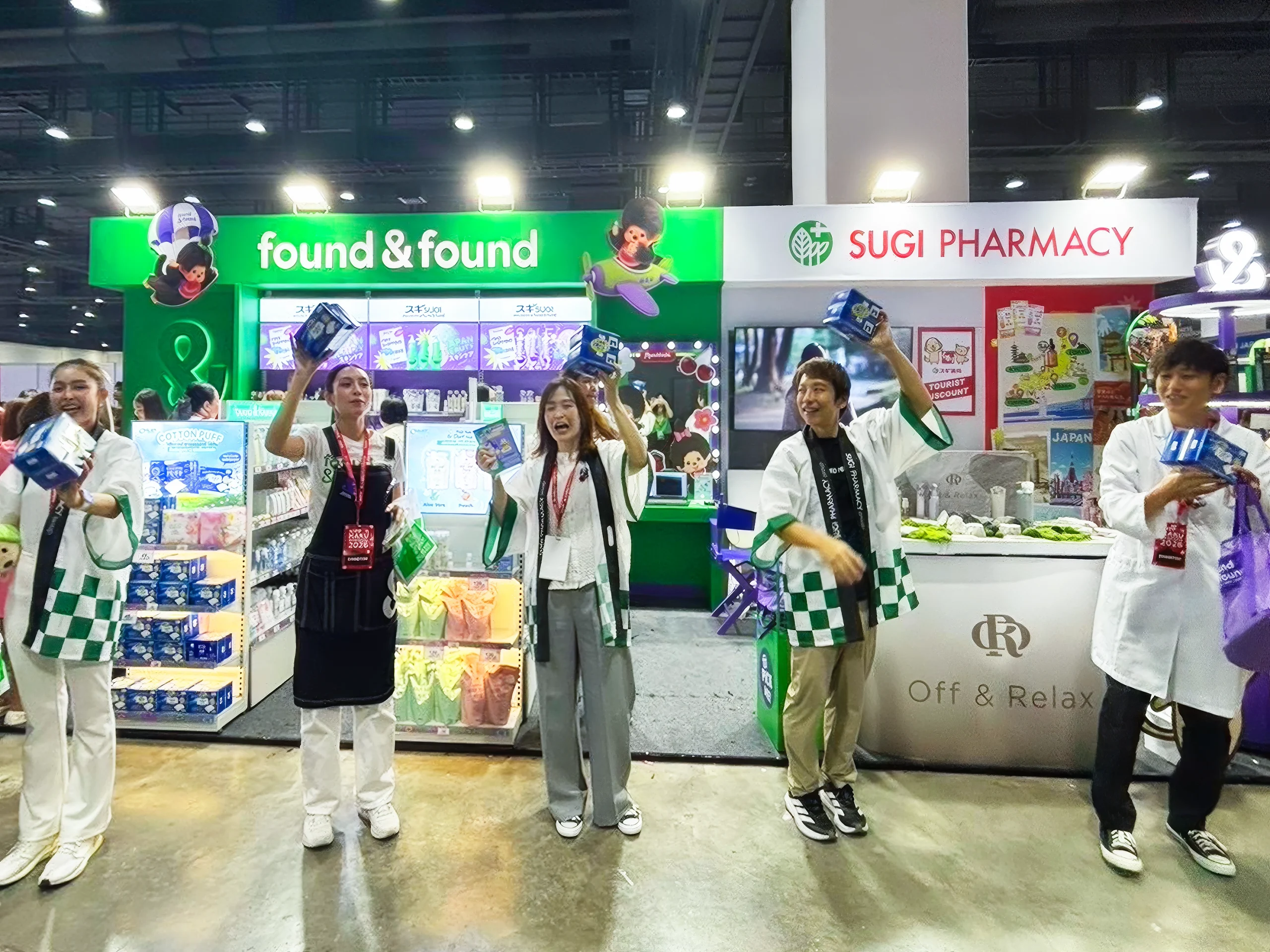 กระแส J Beauty มาแรง! found & found จับมือ SUGI Holdingsสร้างความฮือฮาในงาน Nippon Haku 2026